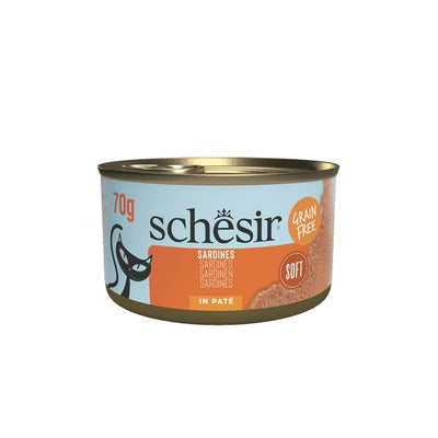 Schesir Grill Pate Cat Can Sardine 70g