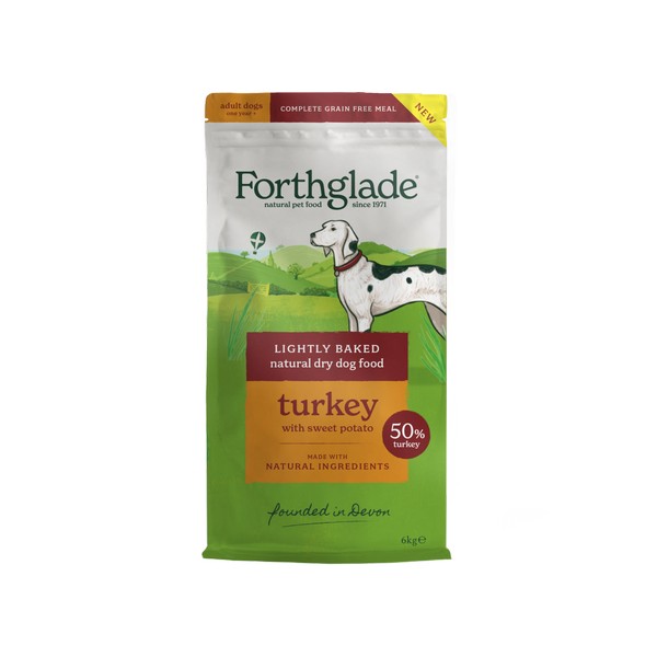 Forthglade Lightly Baked Grain Free Turkey Dry 6kg