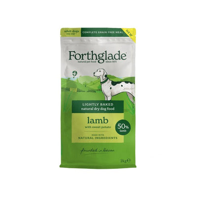 Forthglade Lightly Baked Grain Free Lamb Dry 2kg