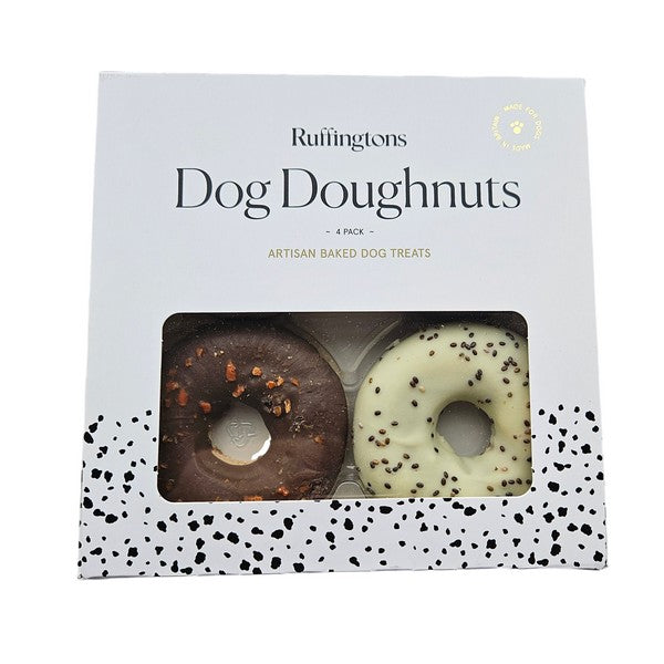 Ruffingtons Dog Doughnuts 4Pk