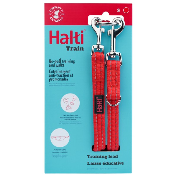 CoA Halti Training Lead Red Small