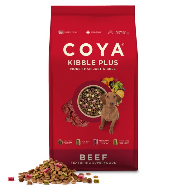 Coya Kibble Plus - Chicken, Beef, Turkey 1.5kg