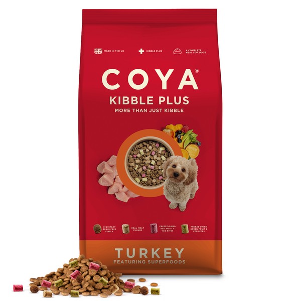 Coya Kibble Plus - Chicken, Beef, Turkey 1.5kg