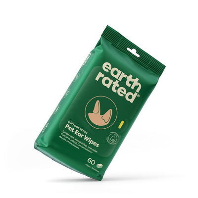 Earth Rated Ear Wipes 60 Wipes