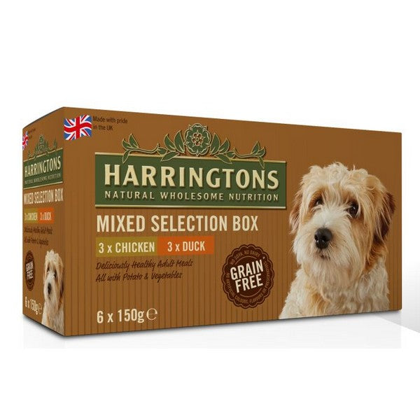 Harringtons Complete Wet Mixed Box 6x150g