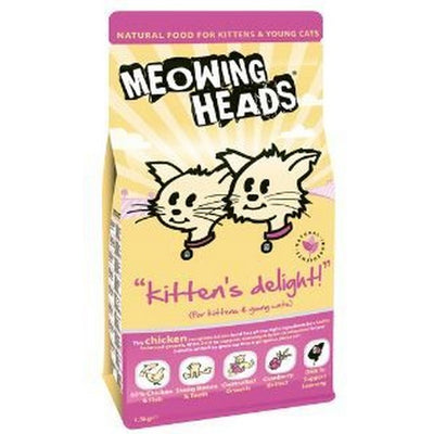 Meowing Heads Kitten Delight Chicken & Fish 1.5kg