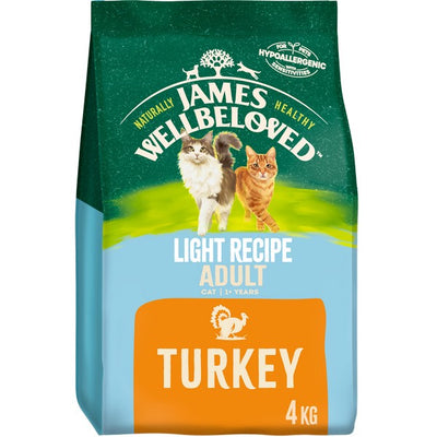 Wellbeloved Cat Food Light Turkey and Rice 4kg