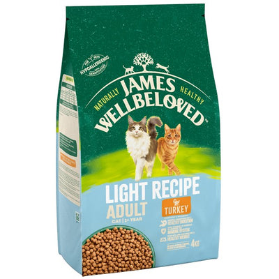 Wellbeloved Cat Food Light Turkey and Rice 4kg