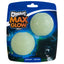 Chuckit! Max Glow Balls Medium (2Pk)