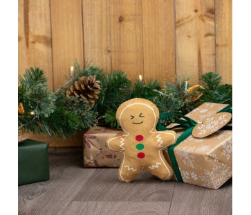 Ancol Georgia Gingerbread Christmas dog toy