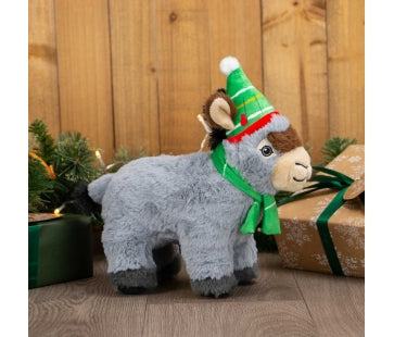 Ancol Dominic the Donkey Christmas dog toy