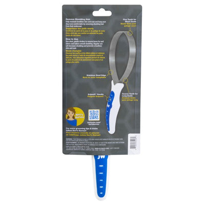 JW Gripsoft Grooming Shedding Blade Regular