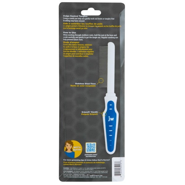 JW Gripsoft Grooming Cat Comb