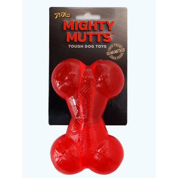 Pet Love Mighty Mutts Rubber Bone Medium