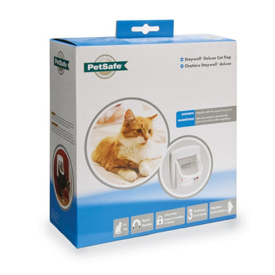 Staywell Magnetically Operated 400 Catflap White