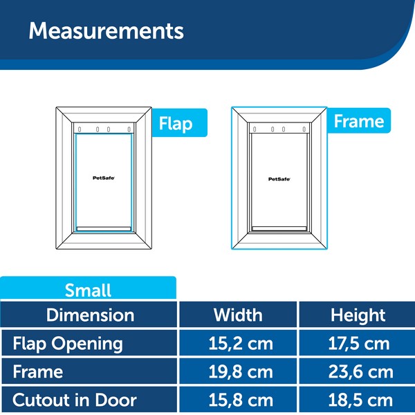 Staywell Cat Door and Lock 715 White