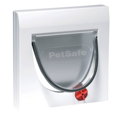 PetSafe Staywell Manual 4 Way Locking Classic Cat Flap White