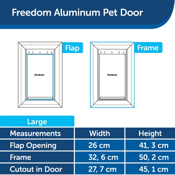 Staywell Aluminium Pet Door 640 Large