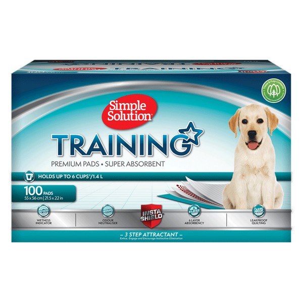 Simple Solution Puppy Training Pads (100Pk)