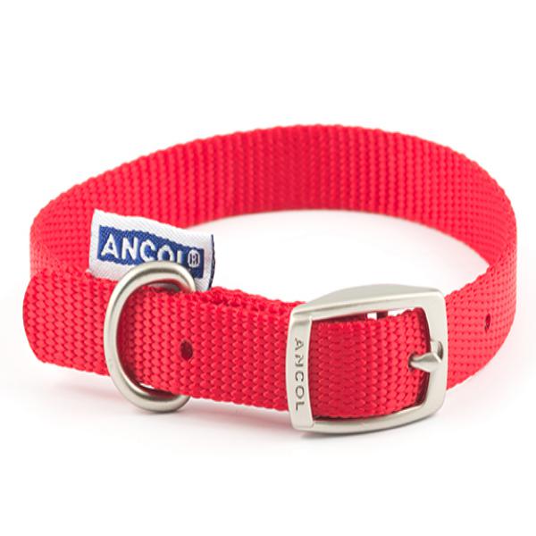 Ancol Viva Collar Red 26-31cm Size 2