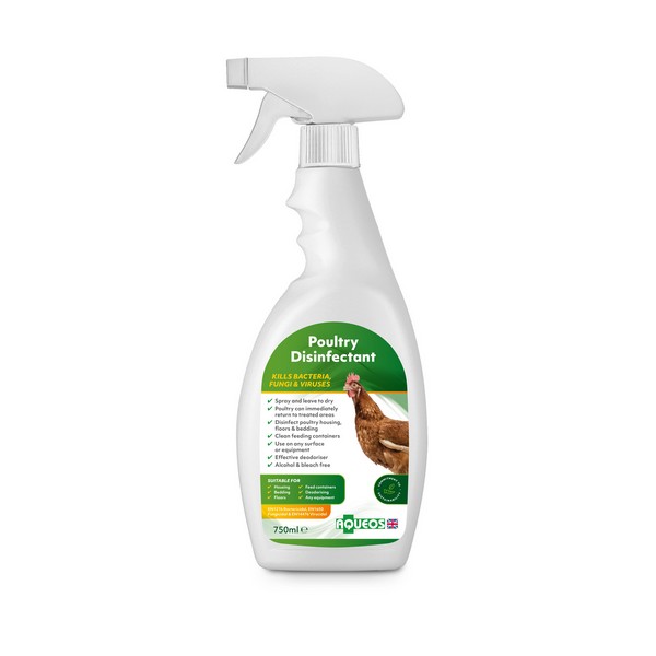 Aqueos Poultry Disinfectant Spray 750ml