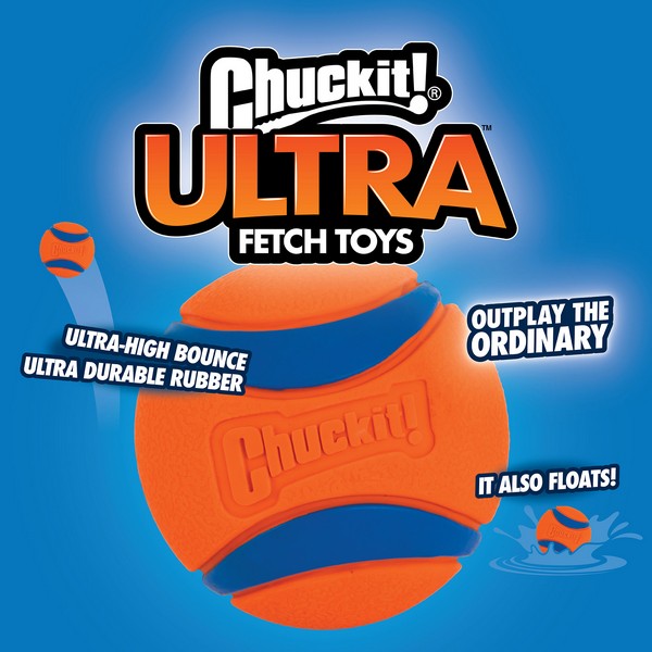 Chuckit! Ultra Ball 1 Pack Large 7.3cm