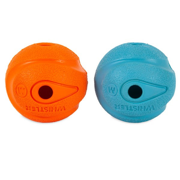 Chuckit! The Whistler Ball 2 Pack Medium 6.5cm