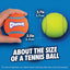 Chuckit! Tennis Ball 2 Pack Medium 6.5cm