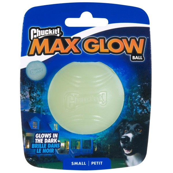 Chuckit! Max Glow Ball 1 Pack Small 4.8cm