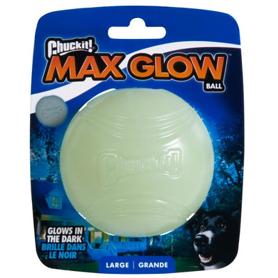 Chuckit! Max Glow Ball 1 Pack Large 7.3cm