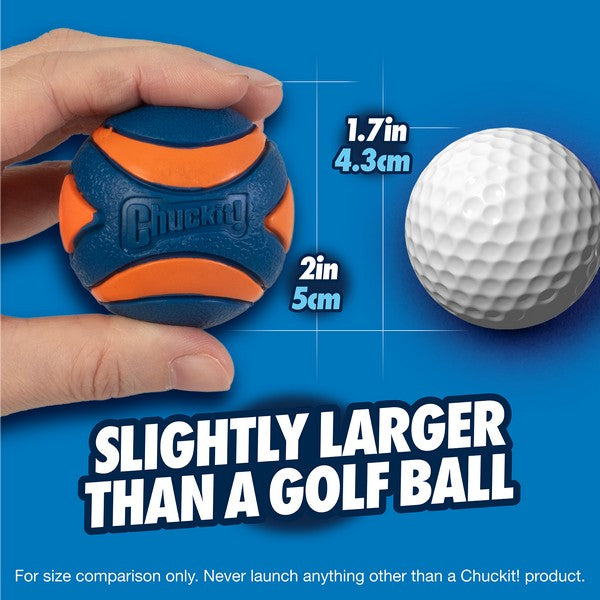 Chuckit! Ultra Squeaker Ball 1 Pack Small 4.8cm