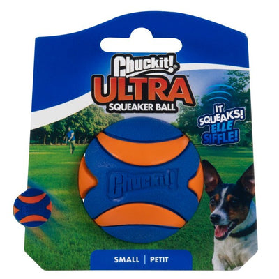 Chuckit! Ultra Squeaker Ball 1 Pack Small 4.8cm