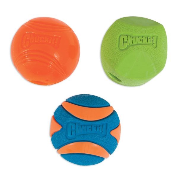 Chuckit! Fetch Medley 2 Assorted Medium (3Pk) 6.5cm