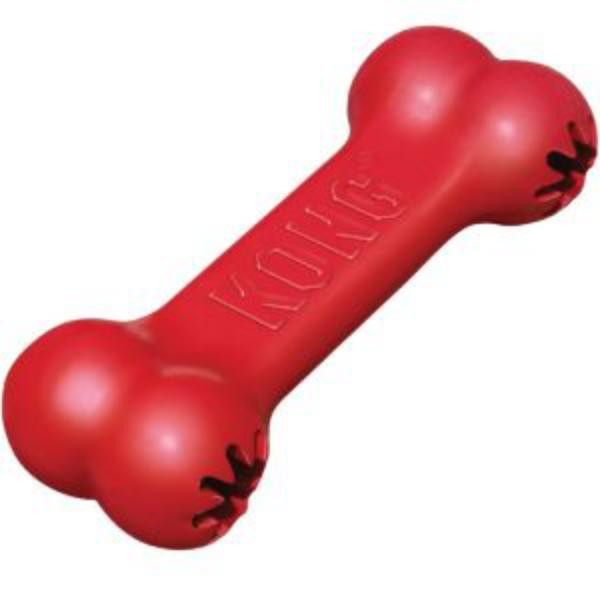 KONG Red Rubber Goodie Bone Medium