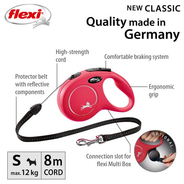 Flexi New Classic Cord Retractable Leash