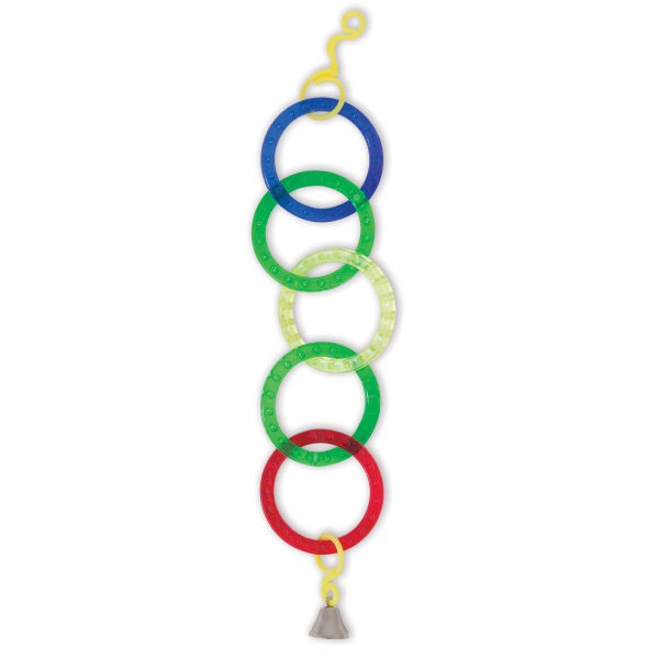 JW Bird Toy Olympia Rings