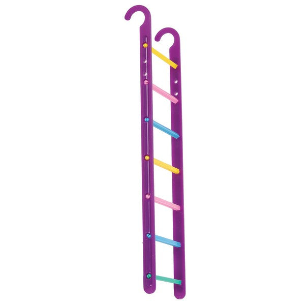 Happy Pet Colourful Plastic Bird Ladder