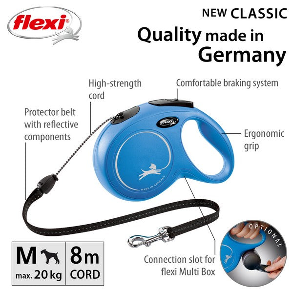 Flexi New Classic Cord Retractable Leash