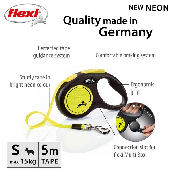 Flexi Neon Reflective Tape and Cord 5m