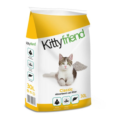 Kittyfriend Classic White Cat Litter 30L