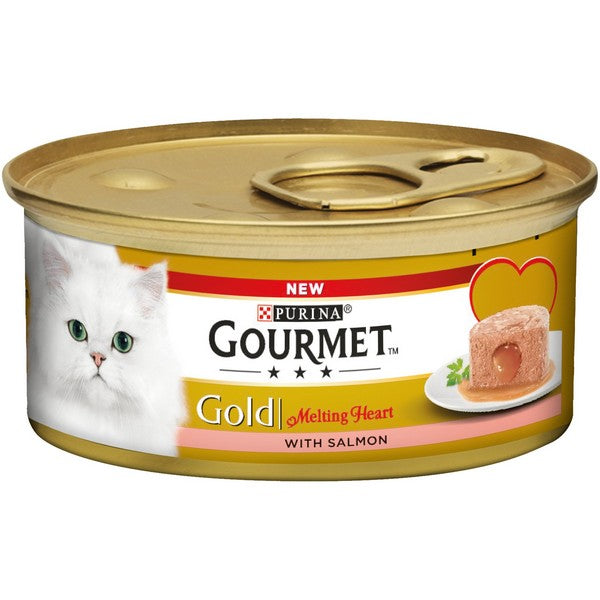 Gourmet Gold Melting Hearts Salmon 85g