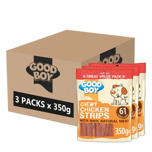 Good Boy Pawsley & Co Chewy Chicken Strips 350g