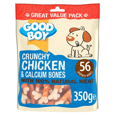 Good Boy Pawsley & Co Crunchy Chicken & Calcium Bones 350g