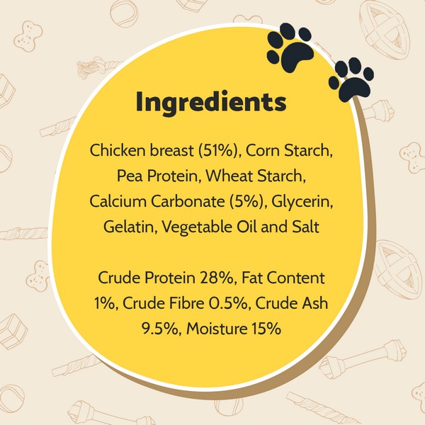 Good Boy Pawsley & Co Crunchy Chicken & Calcium Bones 350g