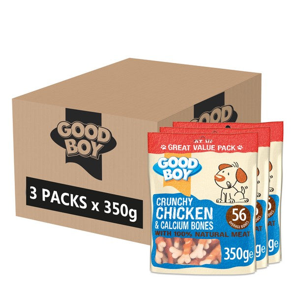 Good Boy Pawsley & Co Crunchy Chicken & Calcium Bones 350g