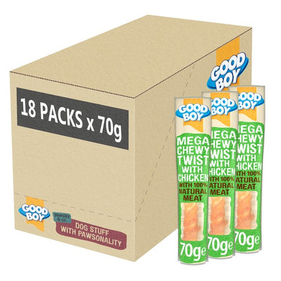 Good Boy Pawsley & Co Mega Chewy Twists with Chicken 70g