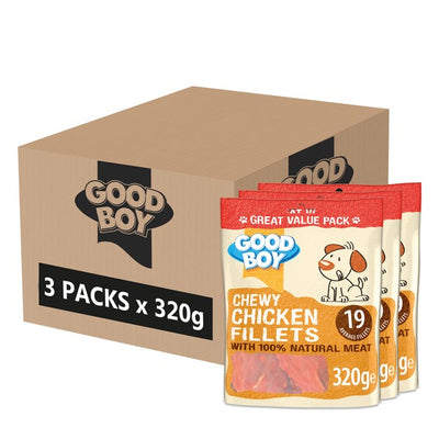 Good Boy Pawsley & Co Chewy Chicken Fillets 320g