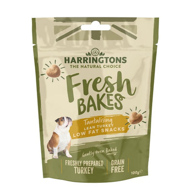 Harringtons Fresh Bakes Low Fat Snacks Turkey 100g