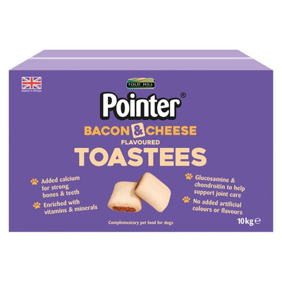 Pointer Toastees Bacon and Cheese 10kg