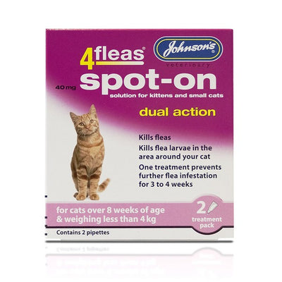 JVP 4 Fleas Spot On Kitten 40mg